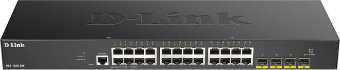 D-Link DGS-1250 Rackmount Gigabit Smart Switch, 24x RJ-45, 4x SFP+