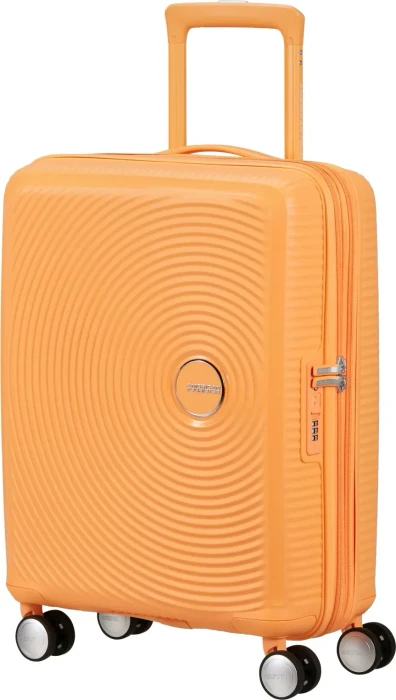American Tourister Soundbox Spinner erweiterbar S papaya pop