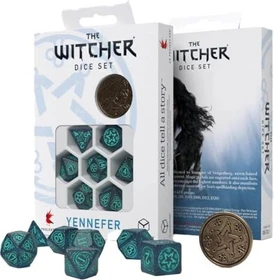 Q-Workshop Würfelset The Witcher - Yennefer - Sorceress Supreme