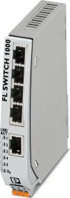Phoenix Contact FL 1000 Industrial Railmount Switch 1005NT, 5x RJ-45 (1085170)