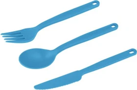 Sea to Summit Camp Cutlery 3-teilig Besteck cendre blue