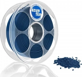 AzureFilm PLA, pearl blue, Spule, 1.75mm, 1.00kg