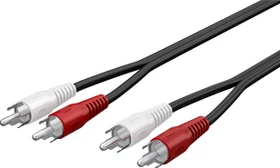 Wentronic Goobay Stereo Cinch Kabel 15m