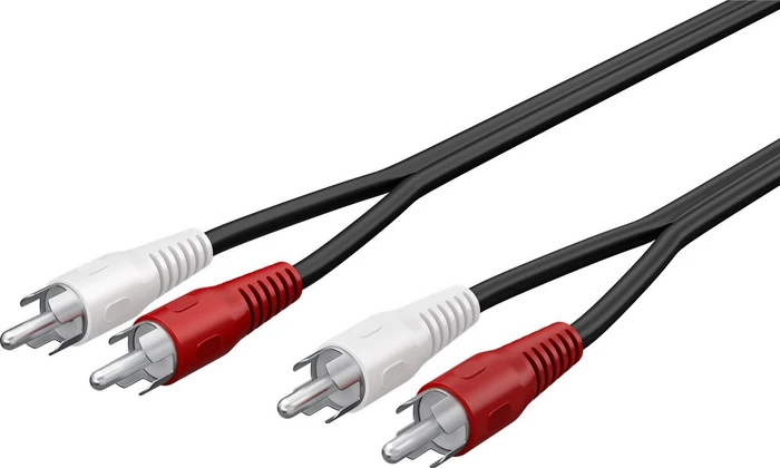 Wentronic Goobay Stereo Cinch Kabel 15m