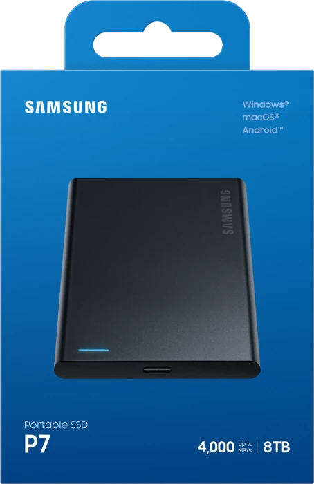 Samsung Portable SSD P7, 8TB, USB4