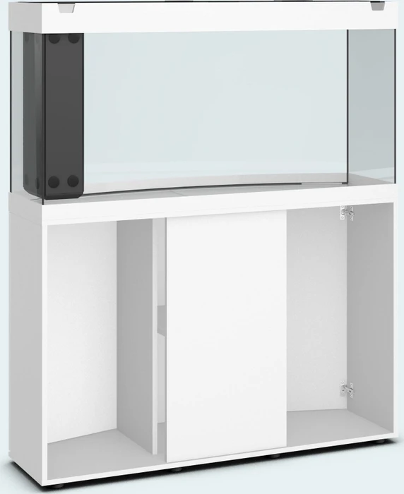 Juwel Vision 260 LED Aquarium-Set mit Unterschrank, weiß/weiß, 260l