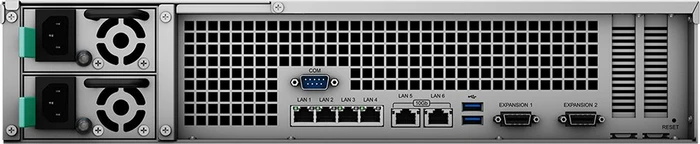 Synology RackStation RS3621xs+, 8GB RAM ECC, 2x RJ-45 10GBase-T, 4x RJ-45 1000Base-T, 2HE