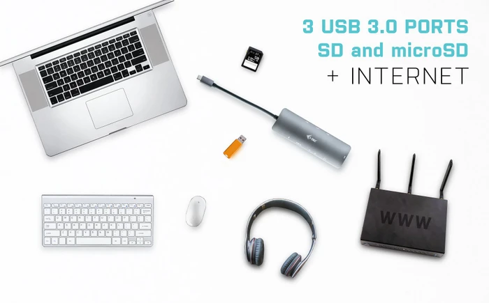 i-tec USB-C Metal Nano Docking Station, USB-C 3.0 [Stecker]
