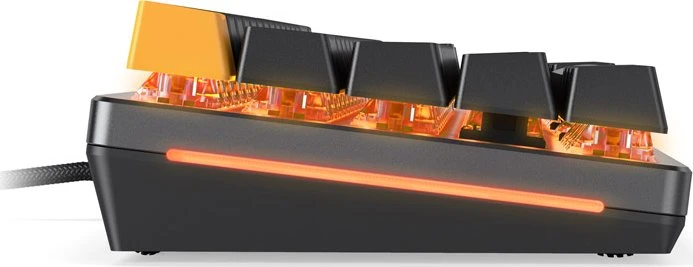 Glorious GMMK 2 Compact, 65%, schwarz, LEDs RGB, Glorious Fox Linear, USB, ES