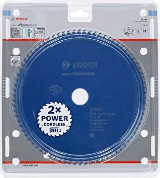Bosch Professional Expert for Aluminium Kreissägeblatt 78Z, 254x1.8x30mm, 1 Stück
