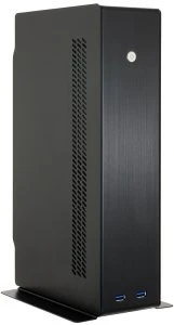 Lian Li PC-Q12B schwarz, Mini-ITX, 300W SFX