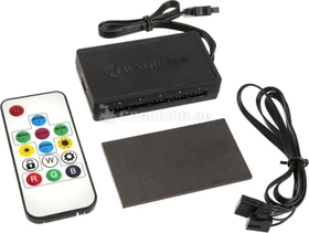 Raijintek RJK A-RGB Control Set, Lichtsteuerung 8-fach, schwarz