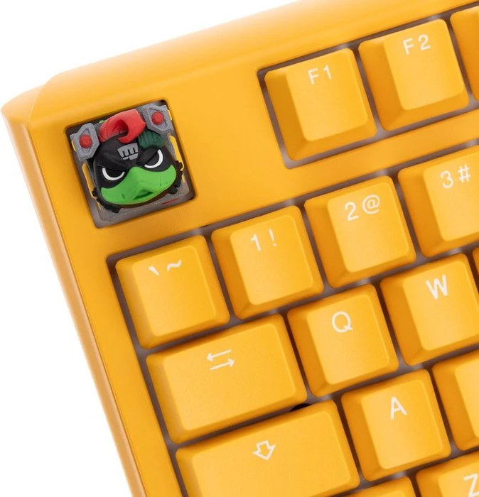 Ducky x Hot Keys Project Ducky League Keycap Super Hero - The Bulk, Kunstharz (Resin), schwarz/rot/grün/gelb, 1 Taste