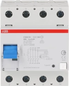 ABB F204 B+ 63/0.3