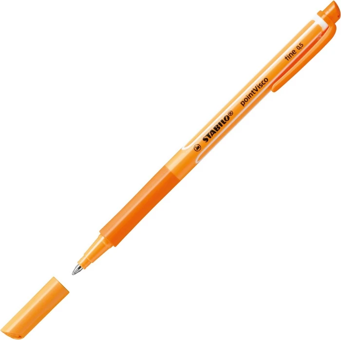 STABILO pointVisco Tintenroller (Mine) orange, 10er-Pack