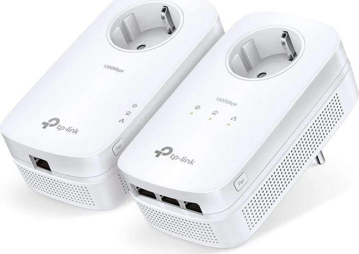 TP-Link Powerline AV1300 Passthrough, HomePlug AV2, RJ-45, 2er-Pack