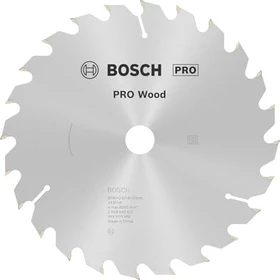 Bosch Professional Optiline Wood Kreissägeblatt 24Z, 190x2.6x20mm, 1 Stück