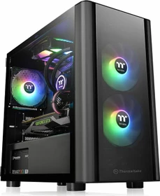Thermaltake V150 TG, schwarz, Glasfenster (CA-1R1-00S1WN-00)