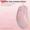 Motospeed V70 RGB Gaming Mouse, rosa, USB Vorschaubild