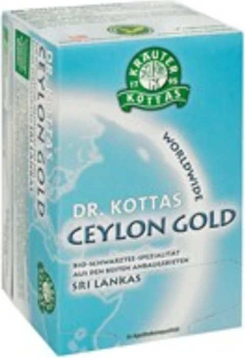 Dr. Kottas Ceylon Gold Tee Beutel, 20 Stück