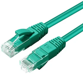 MicroConnect Patchkabel, Cat6, U/UTP, RJ-45/RJ-45, 20m, grün