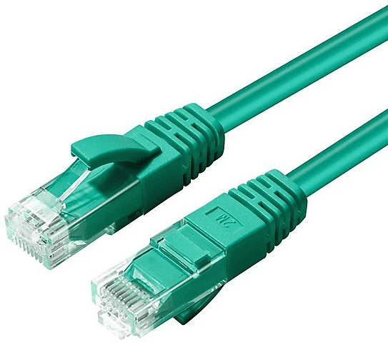 MicroConnect Patchkabel, Cat6, U/UTP, RJ-45/RJ-45, 20m, grün
