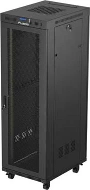Lanberg 19" Rackschrank 37HE, LCD, freistehend, Flat Pack, V2, Gitternetztür, IP20, RAL 9004, 800mm tief