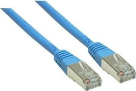 Synergy21 Patchkabel, Cat6, S/FTP, RJ-45/RJ-45, 1m, blau
