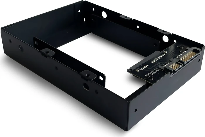 Fantec MB-Bracket, 2.5" zu 3.5" Adapter, schwarz, 2er-Pack