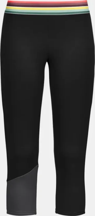 Ortovox Fleece Light Short Hose 3/4 black raven (Damen)