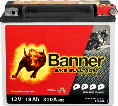 Banner Bike Bull AGM Pro 520 01 ETX20L
