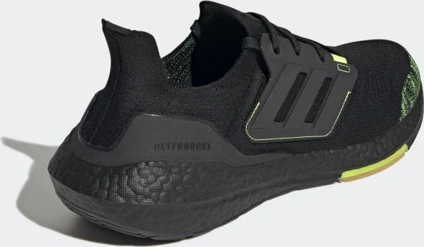 adidas Ultraboost 22 core black/solar yellow (Herren)