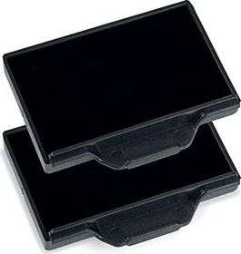 trodat 6/56 Ersatz-Stempelkissen, schwarz, 2er-Pack