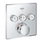 Grohe Grohtherm SmartControl Thermostat mit 3 Ventilen chrom Vorschaubild