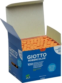 Fila Giotto Robercolor Tafelkreide Rund, orange, 100er-Pack