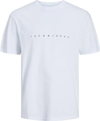 Jack & Jones Logo T-Shirt kurzarm weiß (Herren)