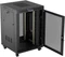 Lanberg 19" Rackschrank 22HE, LCD, freistehend, Flat Pack, V2, Gitternetztür, IP20, RAL 9004, 800mm tief Vorschaubild