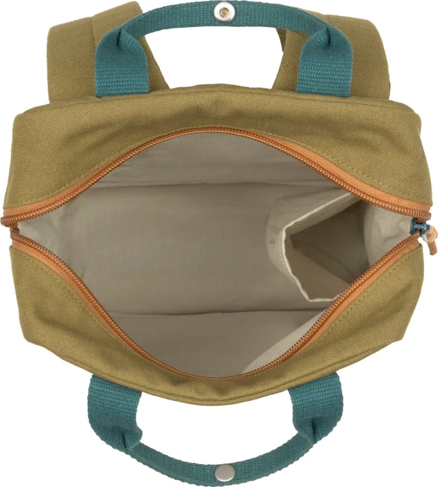 Lässig Square Little One & Me oliv Kindergartenrucksack
