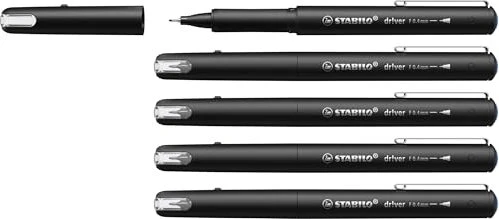 STABILO dr!ver F blau, 5er-Pack