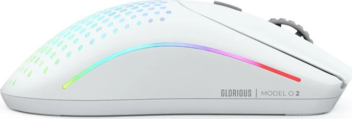 Glorious Model O 2 Wireless weiß matt, USB/Bluetooth