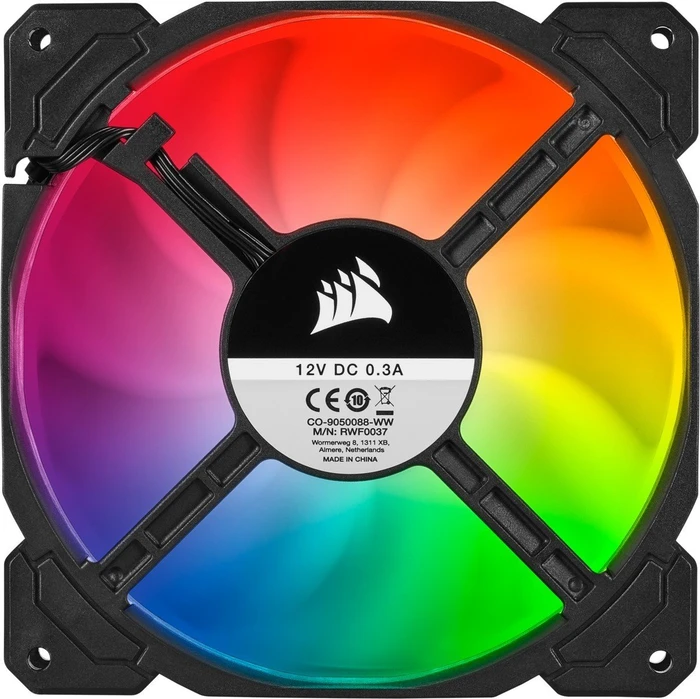 Corsair SP Series iCUE SP140 RGB PRO Performance Fan, 140mm