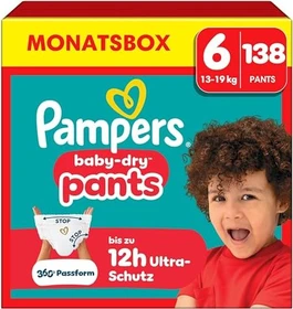 Pampers Baby-Dry pants Gr.6 Einwegwindel, 14-19kg, 138 Stück