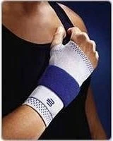 Bauerfeind ManuTrain Handgelenkbandage links Größe 2 titan, 1 Stück