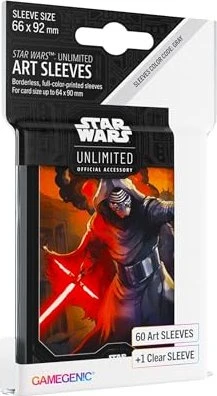 Gamegenic Star Wars: Unlimited - Art Sleeves Kylo Ren, 60 Stück
