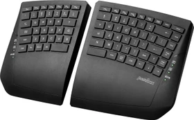 Perixx Periboard-624B Wireless Ergonomic Split Keyboard, TKL, schwarz, US (12164)