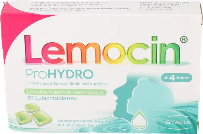 Stada Lemocin ProHydro Lutschtabletten, 20 Stück