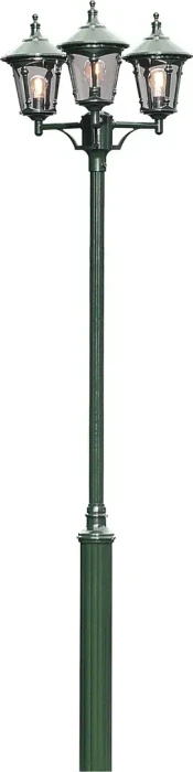 Konstsmide Virgo E27 64cm Leuchtenkopf 3-flammig grün