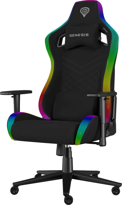 Genesis Trit 660 RGB Gamingstuhl, schwarz