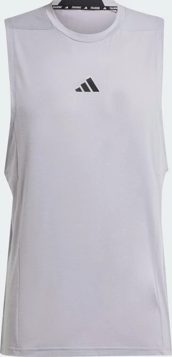 adidas Designed for Training Workout Funktionsshirt ärmellos glory grey (Herren)