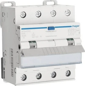 Hager Fehlerstrom-Leitungsschutzschalter 4P 10kA B-25A 300mA Typ A